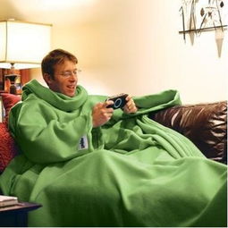 有袖子的毛毯 看电视上网方便保暖