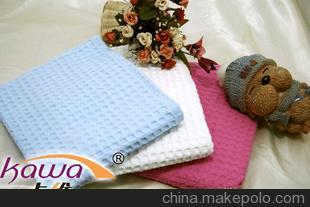 kawa卡维 家纺床上用品儿童毯 全棉华夫格 100 全棉 毯子 夏季图片